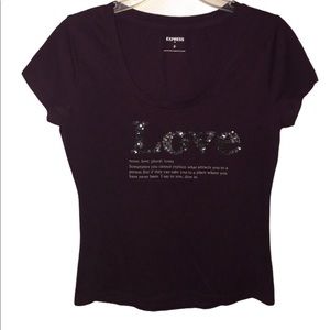 Express Short Sleeve Graphic Tee Shirt!